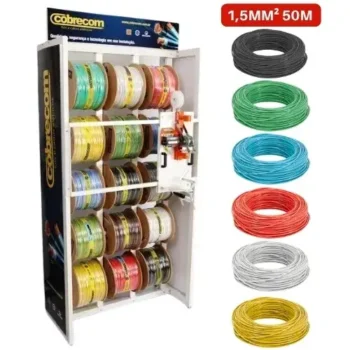 Fio Cabo Elétrico 1.5mm 750V 50M