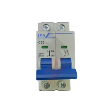 Minidisjuntor 2P Bipolar Curva C 50A 3KA JNG