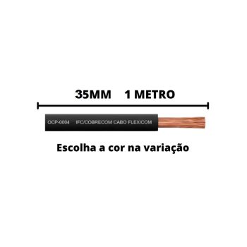 Fio Cabo 35mm 750V Por Metro