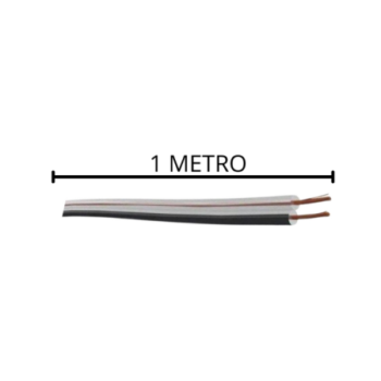 Cabo Para Som Cristal 2x0.50mm