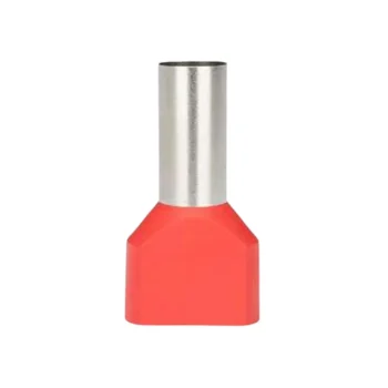 Tubular Ilhós Duplo 10mm - Vermelho Pré Isolado