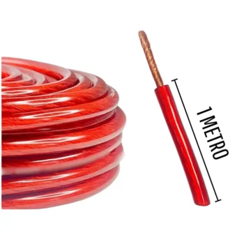 Fio Cabo 16MM Power Para Som Automotivo