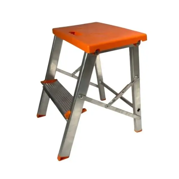 Escada Banqueta de Alumínio 2 Degraus