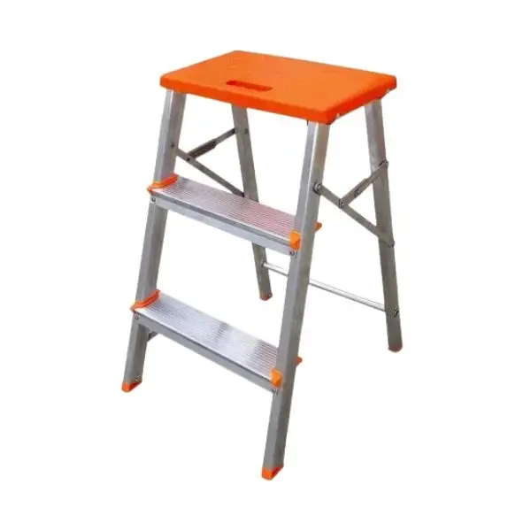 Escada Banqueta de Alumínio 03 Degraus