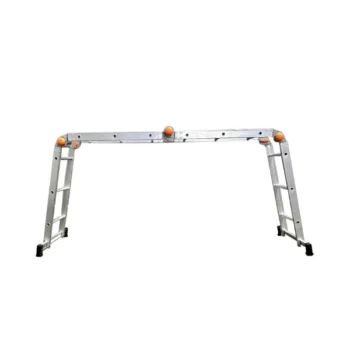 Escada De Alumínio Articulada Com 12 Degraus