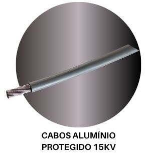 Cabo de Alumínio Protegido 15kV