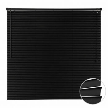 OFF 25 Persiana PVC 25mm 140x130 Preta