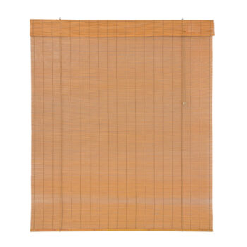 Persiana Rolo Bambu Evolux Bauhaus 140x160 Cedro