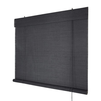 Persiana Rolo Bambu Evolux Bauhaus 160x160 Ébano
