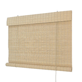 Persiana Rolo Bambu Evolux Bauhaus 160x160 Honey Mapple