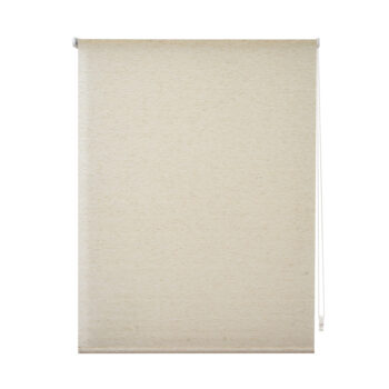 Persiana Rolo Soft Linho Bege 140x160cm
