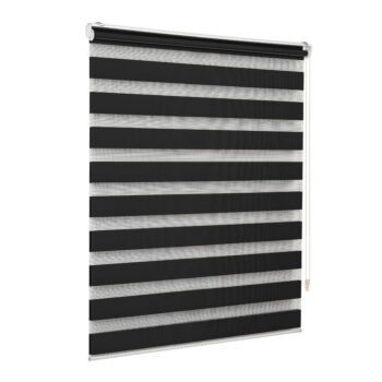 Zebra Persiana Rolo Dupla 120x160 Branca